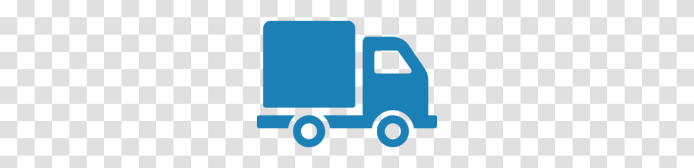 Blue Delivery Truck Clipart, Vehicle, Transportation, Van, Moving Van Transparent Png