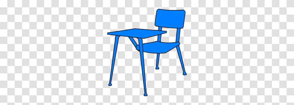 Blue Desk Clip Art, Chair, Furniture, Table, Tabletop Transparent Png