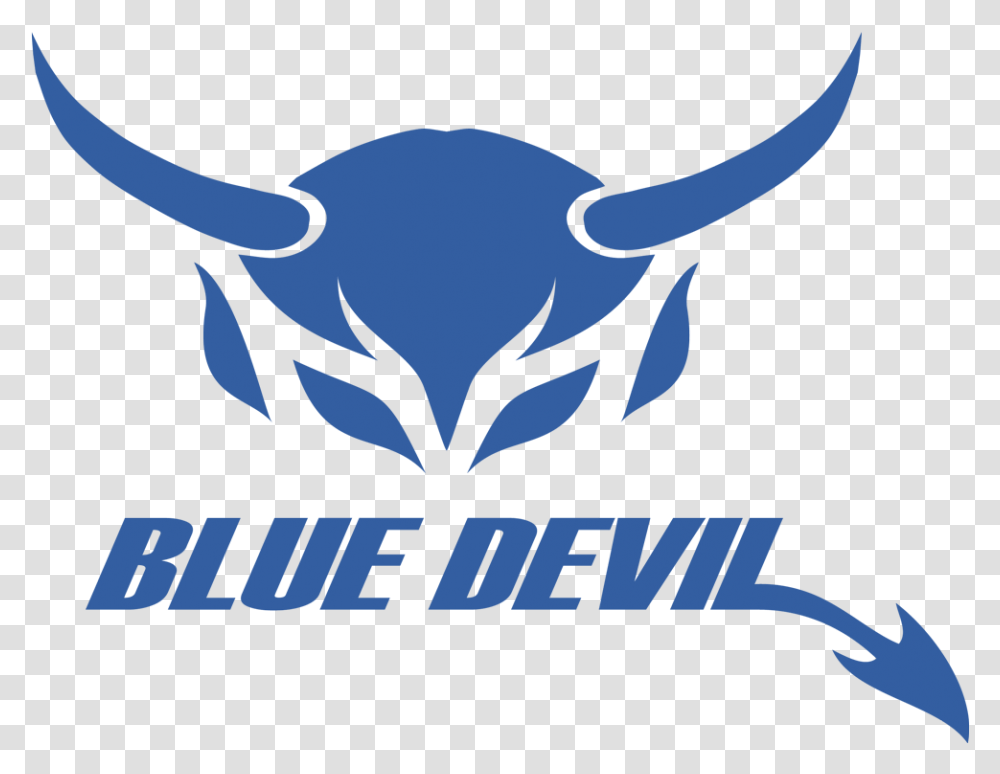 Blue Devil Clipart Duke Blue Devils Horns, Logo, Poster, Emblem Transparent Png