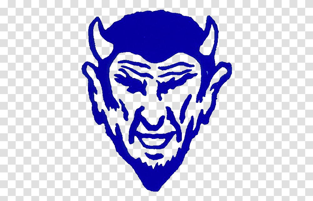 Blue Devil Sedan Ks High School, Logo, Trademark, Painting Transparent Png
