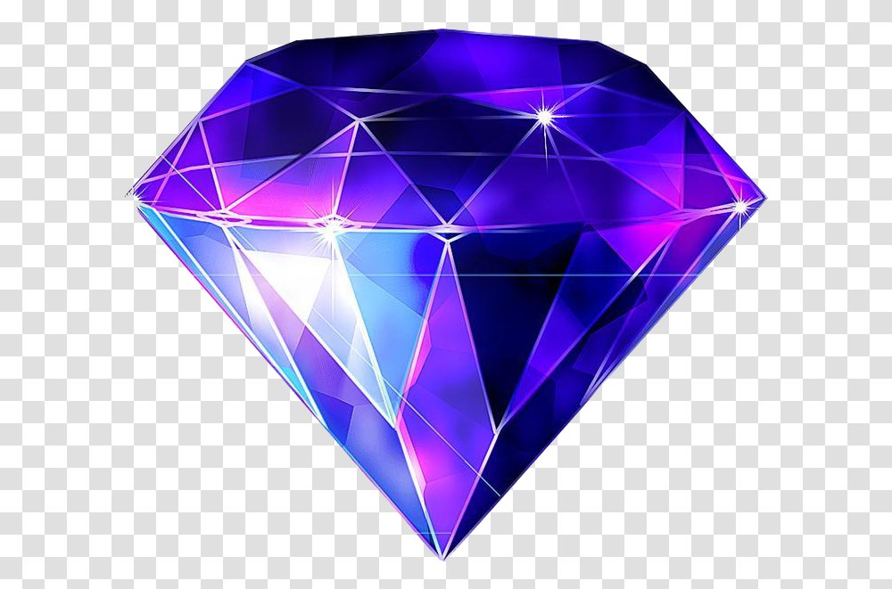 Blue Diamond Gemstone Sapphire Free Hq Image Clipart Purple And Blue Diamond, Jewelry, Accessories, Accessory, Amethyst Transparent Png