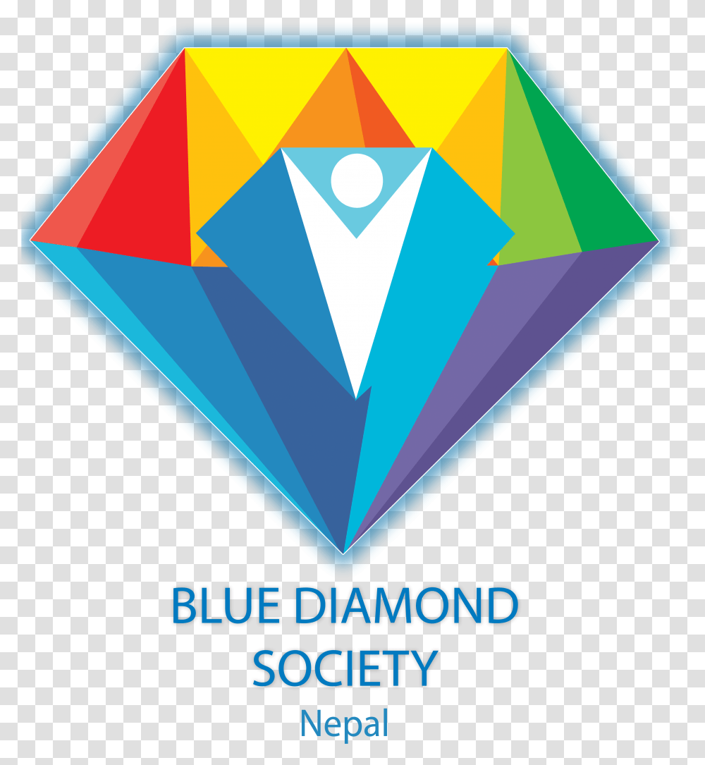 Blue Diamond Logo Mukeshstha Download Blue Diamond Society Nepal Logo, Accessories, Accessory, Gemstone, Jewelry Transparent Png