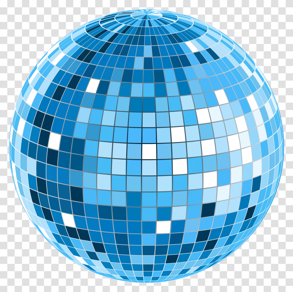 Blue Disco Ball Disco Ball No Background, Sphere, Balloon, Building, Architecture Transparent Png