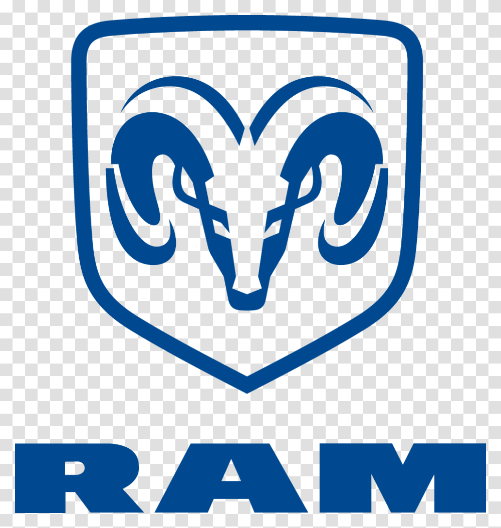 Blue Dodge Ram Logo, Glass, Emblem, Path Transparent Png
