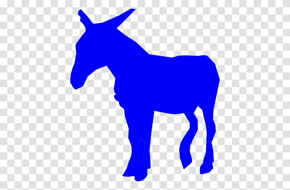 Blue Donkey Clip Art, Mammal, Animal, Deer, Wildlife Transparent Png