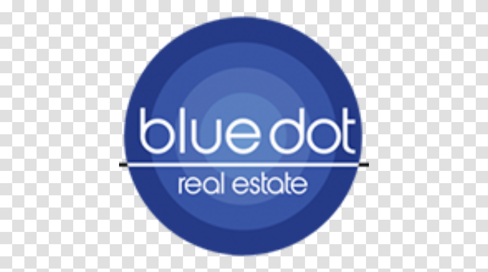 Blue Dot Real Estate Reo Bpo Circle, Logo, Symbol, Trademark, Text Transparent Png