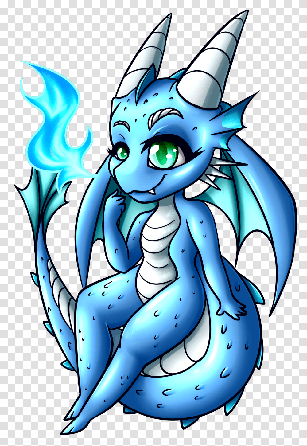 Blue Dragon Artworktee Transparent Png