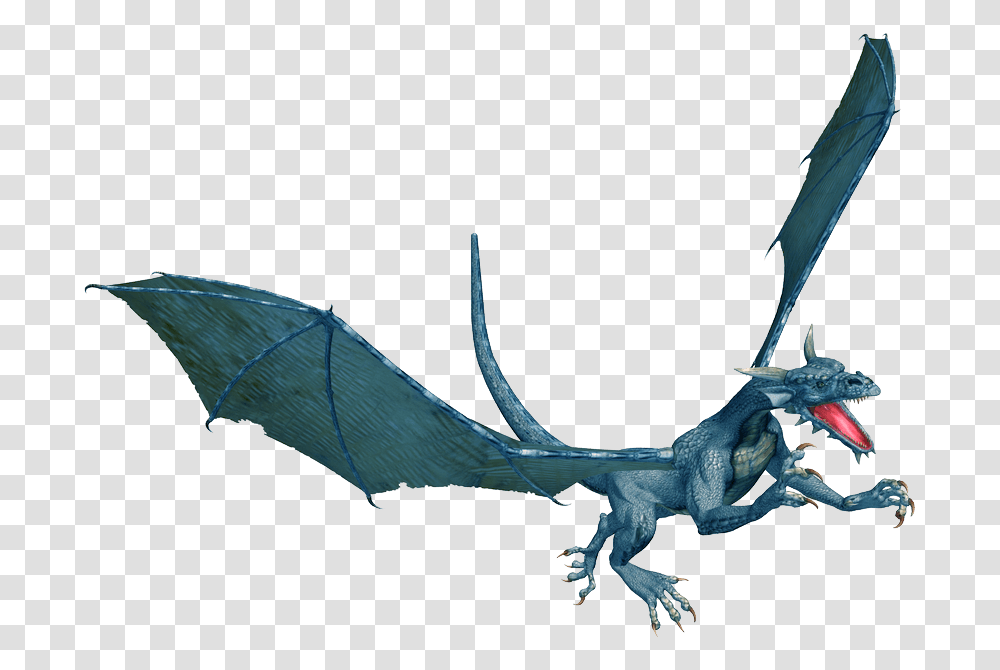 Blue Dragon Cartoon Dragon No Background, Animal, Dinosaur, Reptile Transparent Png