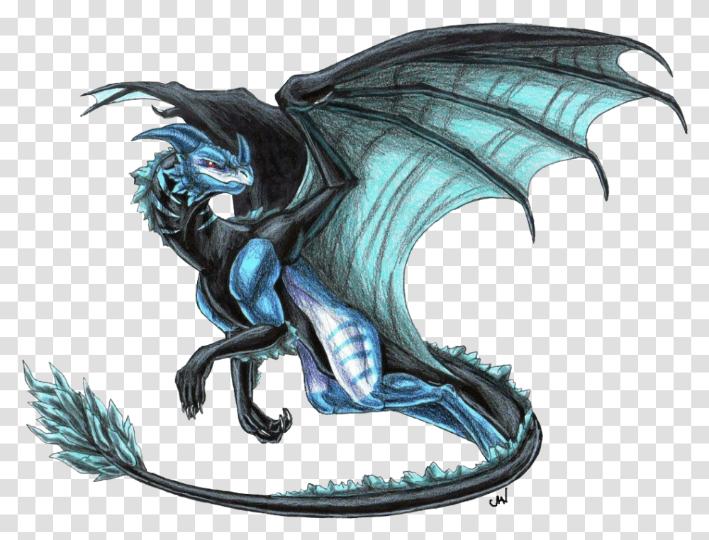 Blue Dragon Ice Dragon Drawing, Dinosaur, Reptile, Animal, Bird Transparent Png