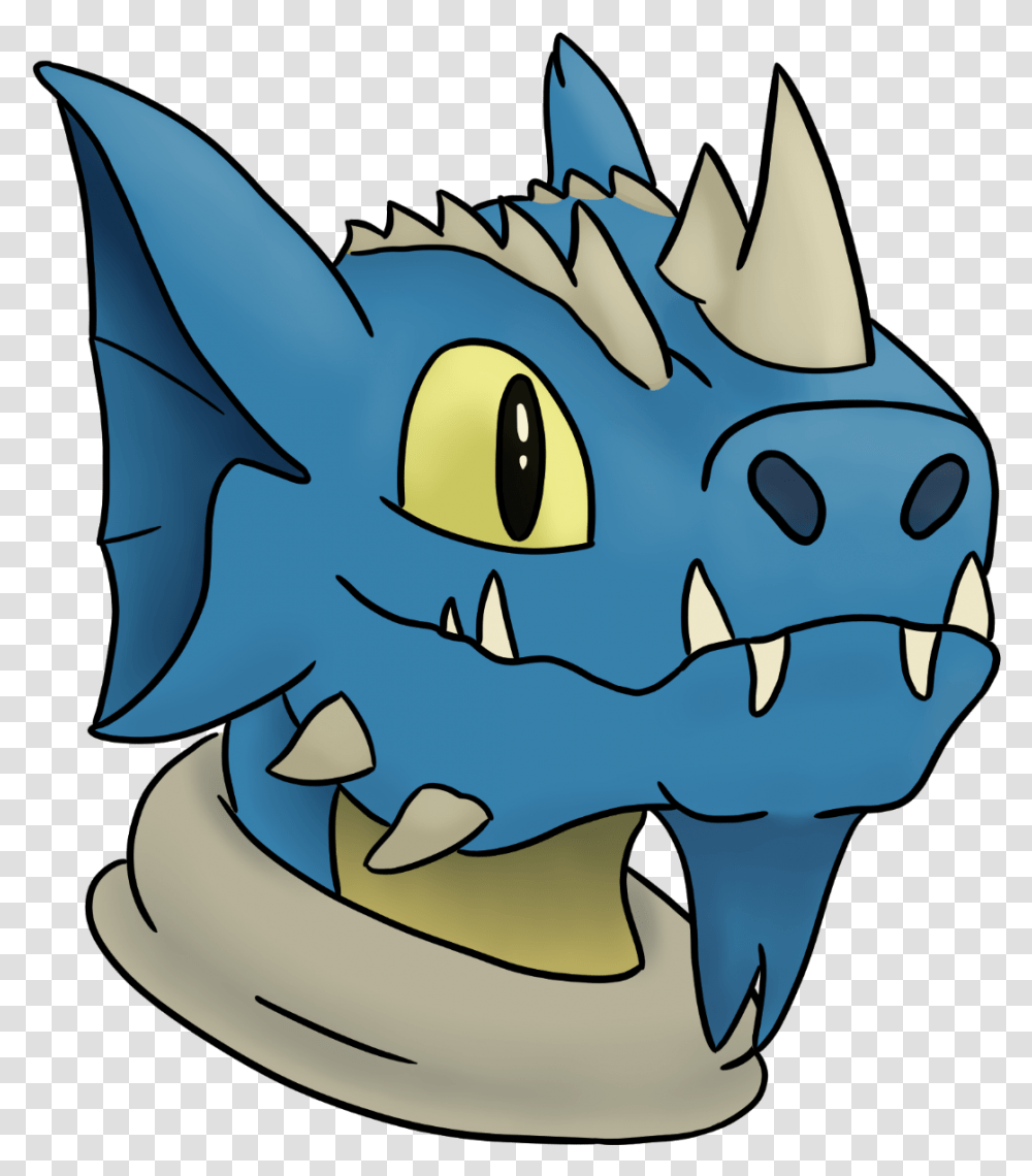 Blue Dragon Style Carey Fangbattle In Colour Transparent Png