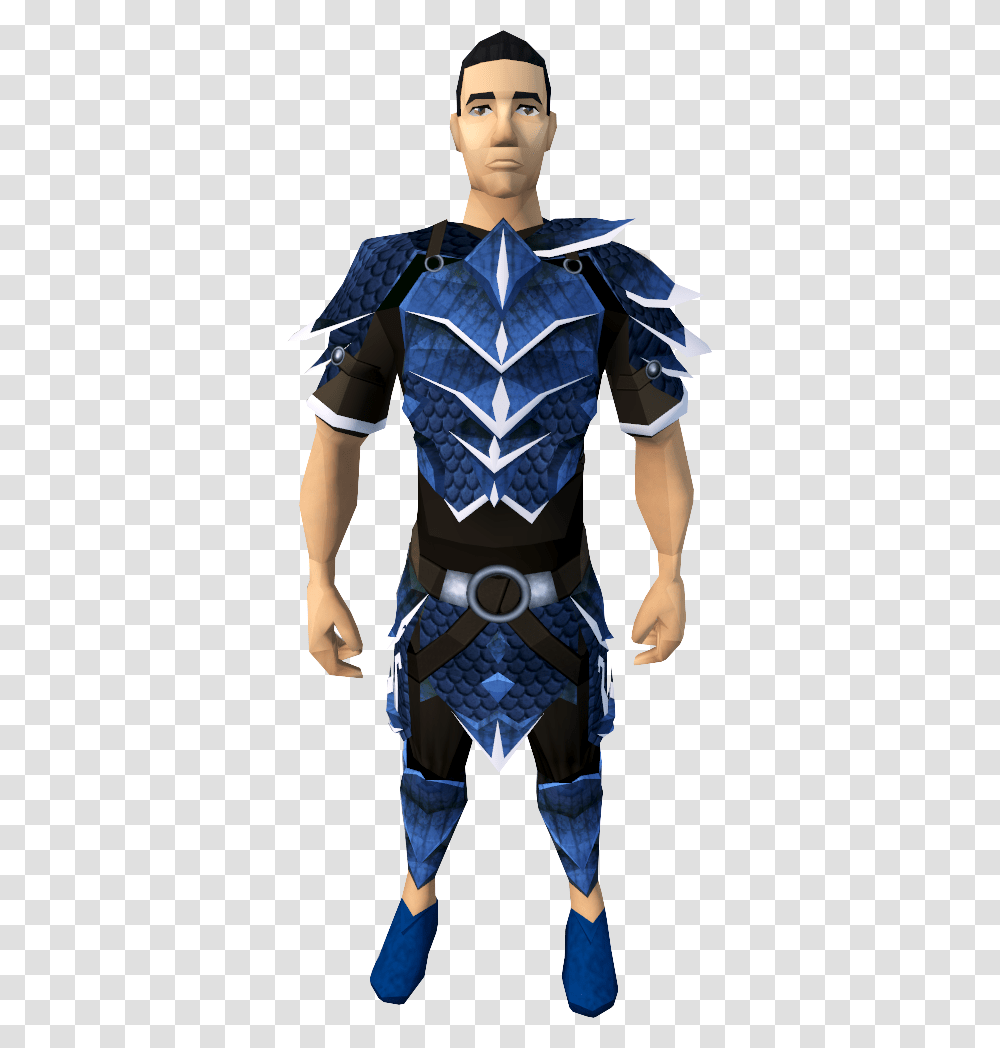 Blue Dragonhide T, Costume, Person, Human Transparent Png