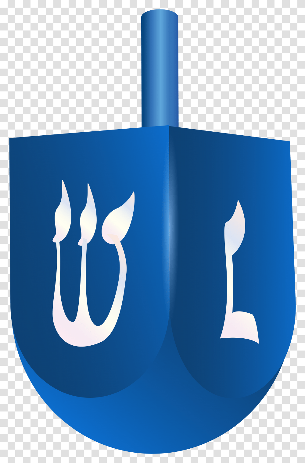 Blue Dreide Clip Art Hanukkah Clip Art, Weapon, Emblem Transparent Png