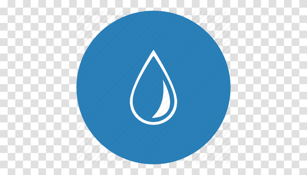 Blue Drop Ink Oil Round Water Icon, Logo, Trademark, Triangle Transparent Png