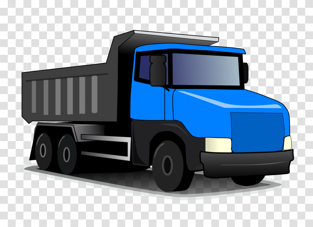 Blue Dump Truck, Transportation, Vehicle, Car, Van Transparent Png