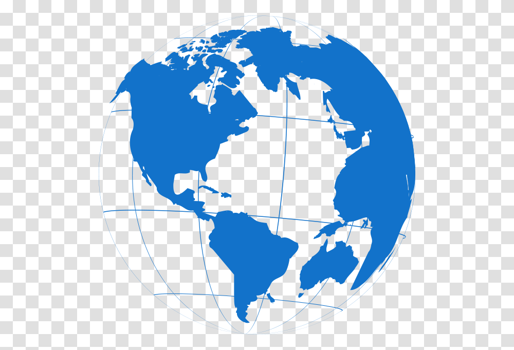 Blue Earth And High Resolution World Map Transparent Png