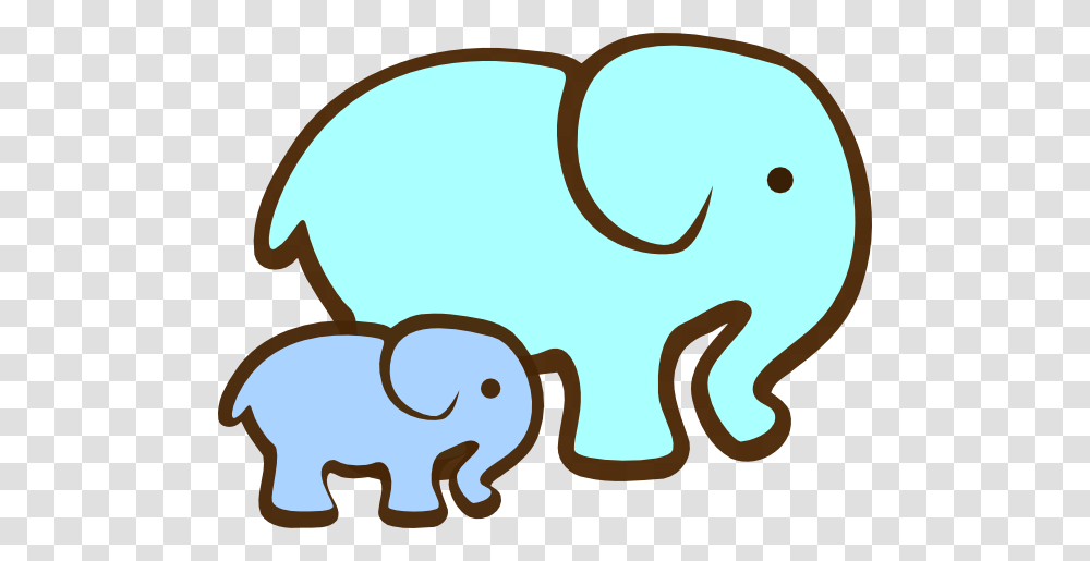 Blue Elephant Mom Baby Clip Arts Download, Animal, Mammal, Sunglasses, Piggy Bank Transparent Png