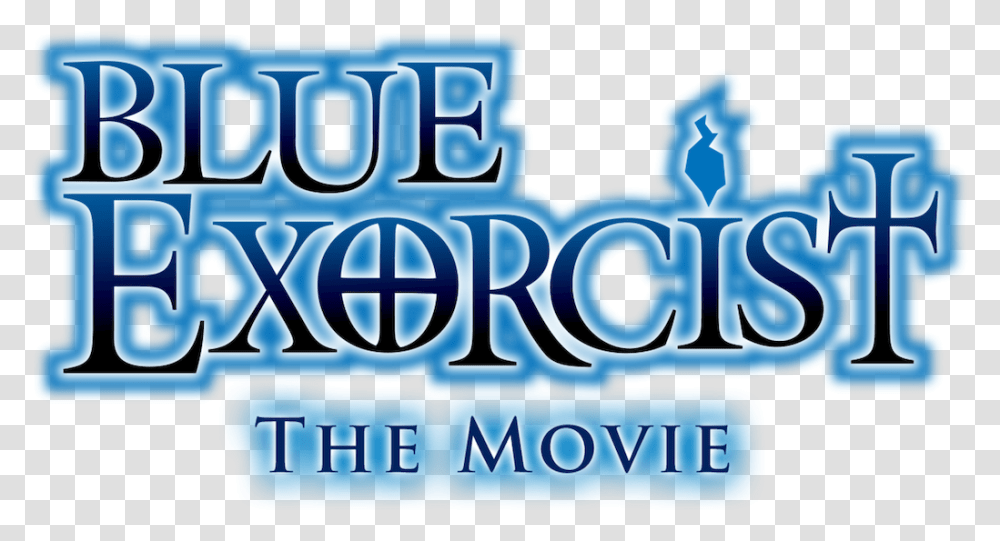 Blue Exorcist Movie Title, Word, Bazaar Transparent Png