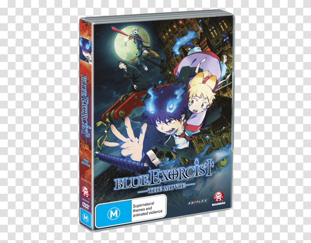 Blue Exorcist The Movie, Poster, Person, Cottage, Dvd Transparent Png