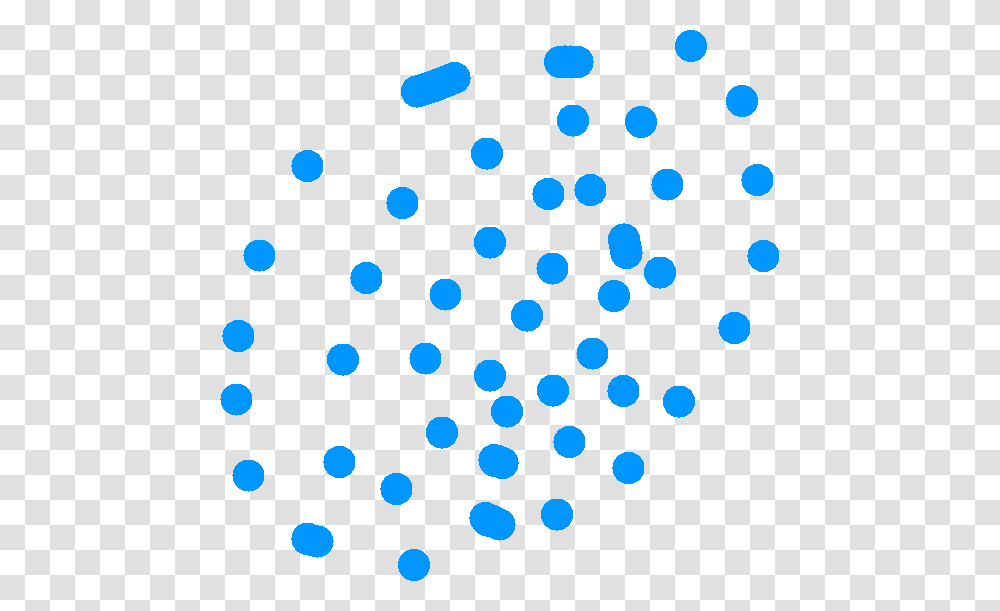 Blue Explosion Circle, Paper, Texture, Confetti, Polka Dot Transparent Png