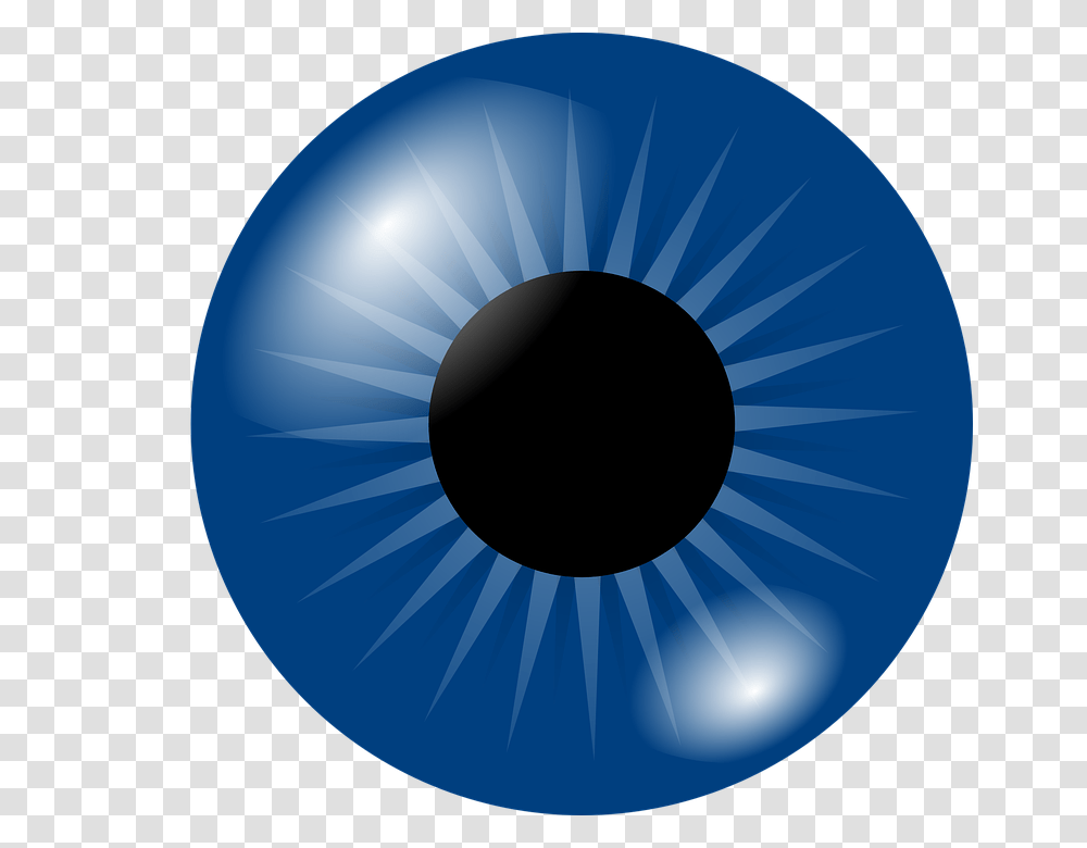 Blue Eye Clip Art Free Vector In Open Office Drawing, Sphere, Balloon, Photography, Face Transparent Png