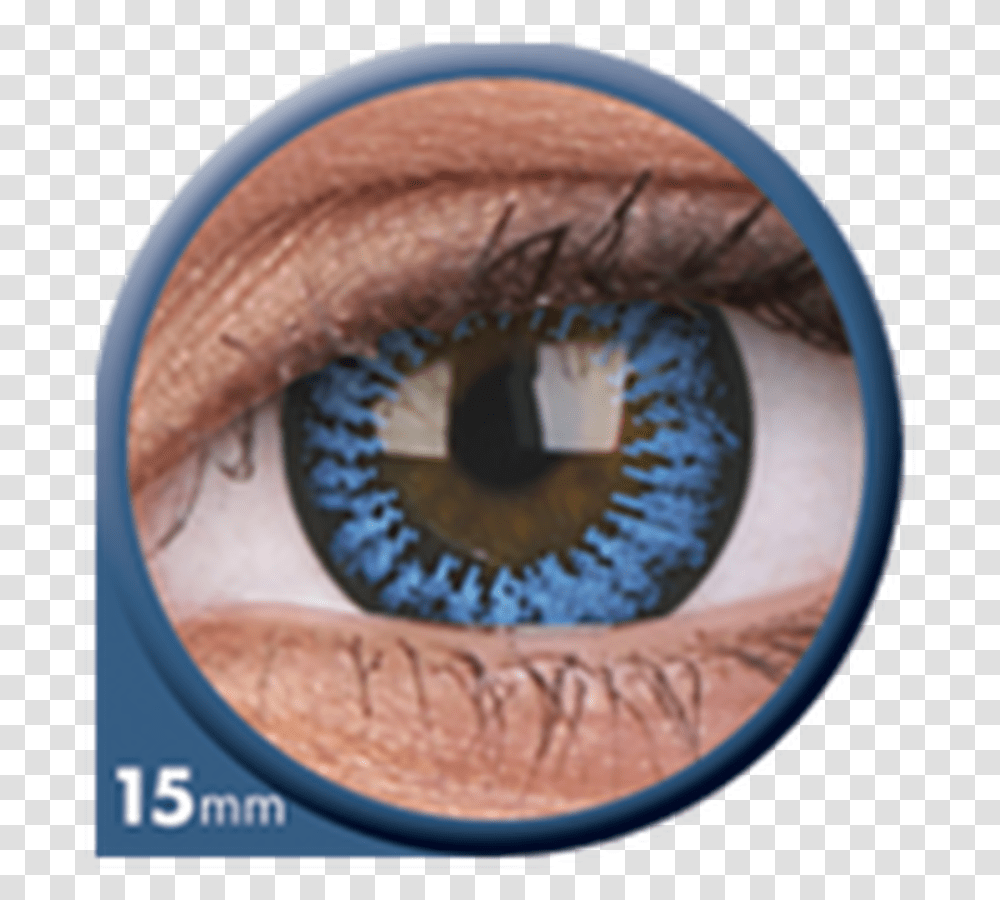 Blue Eye Lens, Contact Lens, Tape Transparent Png