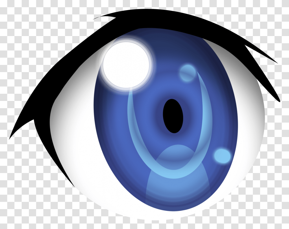 Blue Eyes Clipart Anime Eye, Ball, Sphere, Sport, Sports Transparent Png