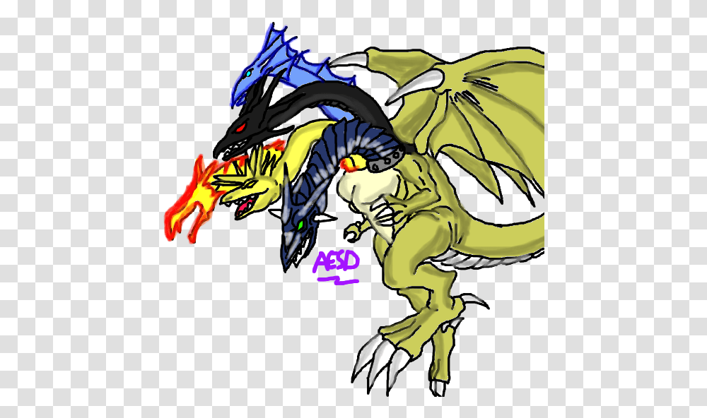 Blue Eyes White Dragon Five Headed Dragon Fanart Five Headed Dragon Yugioh Coloring, Person Transparent Png