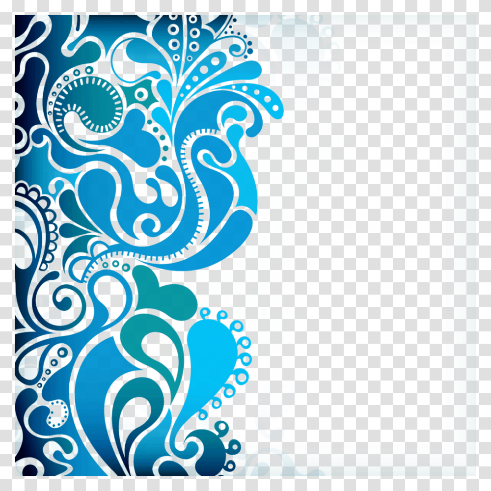 Blue Eyes White Dragon Image, Floral Design, Pattern Transparent Png