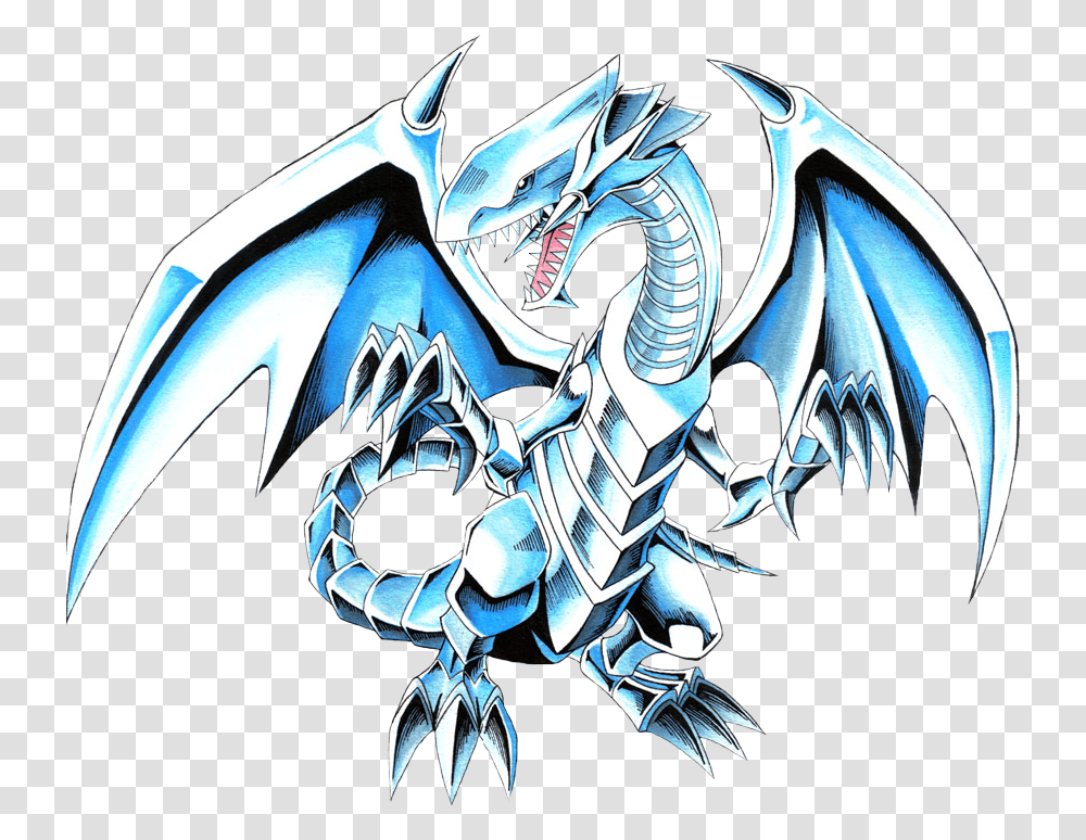Blue Eyes White Dragon Render Transparent Png