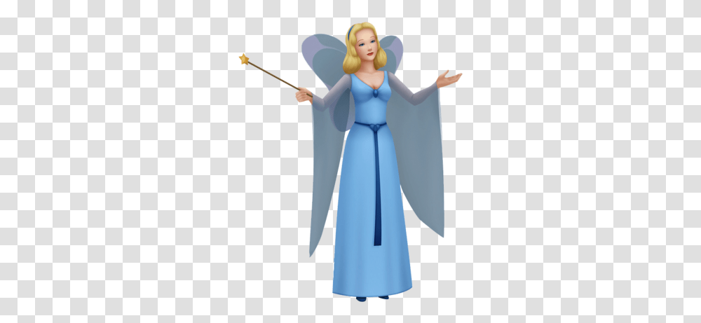Blue Fairy Blue Fairy Kingdom Hearts, Clothing, Apparel, Doll, Toy Transparent Png