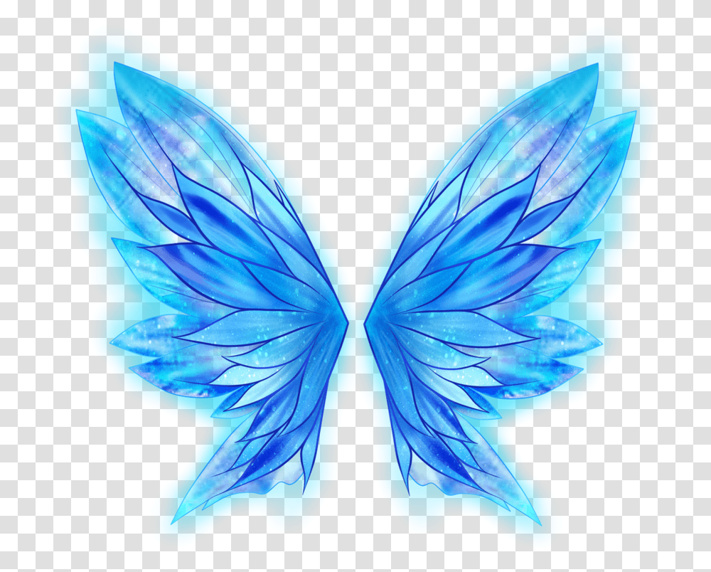 Blue Fairy Wings, Ornament, Invertebrate, Animal Transparent Png