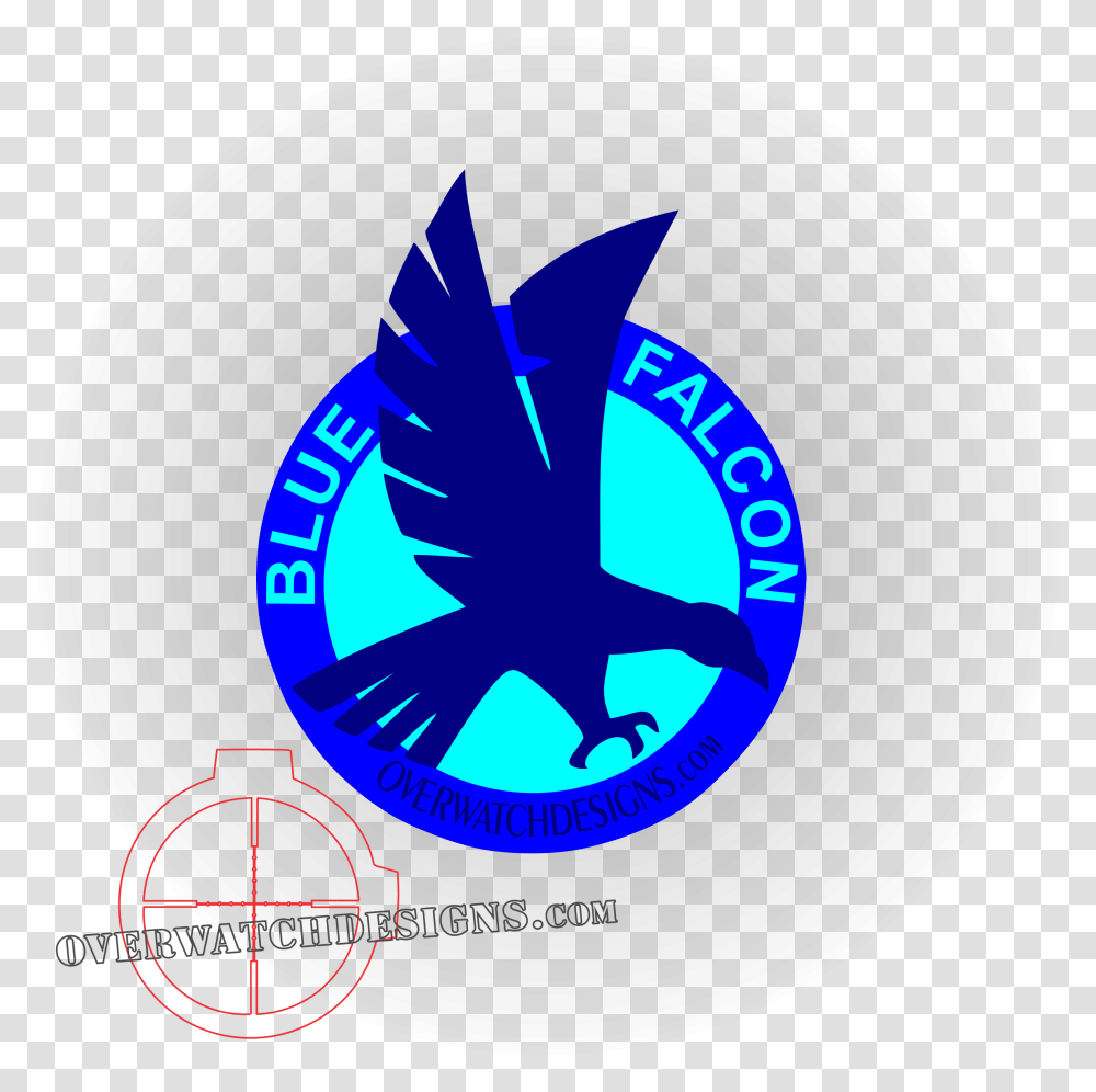 Blue Falcon Logo Emblem, Art, Compass, Sphere, Lighting Transparent Png