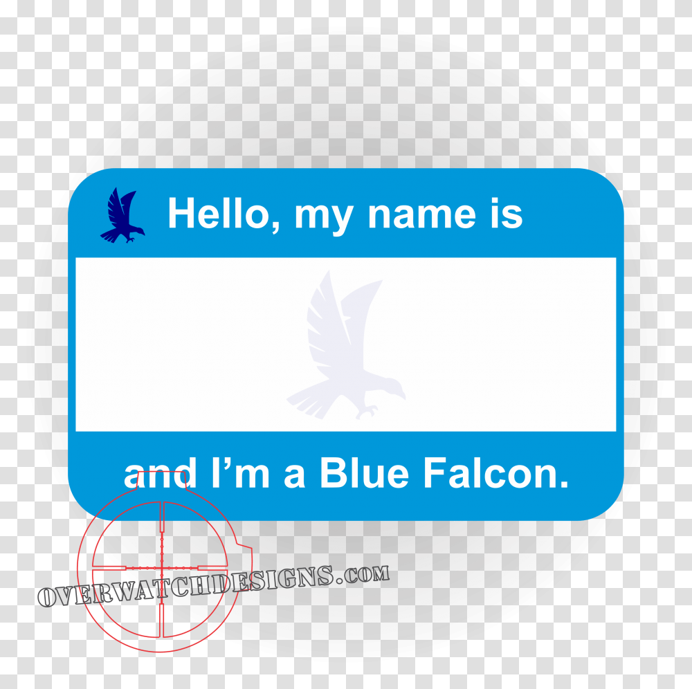 Blue Falcon Name Tag, Label, Vegetation, Plant Transparent Png