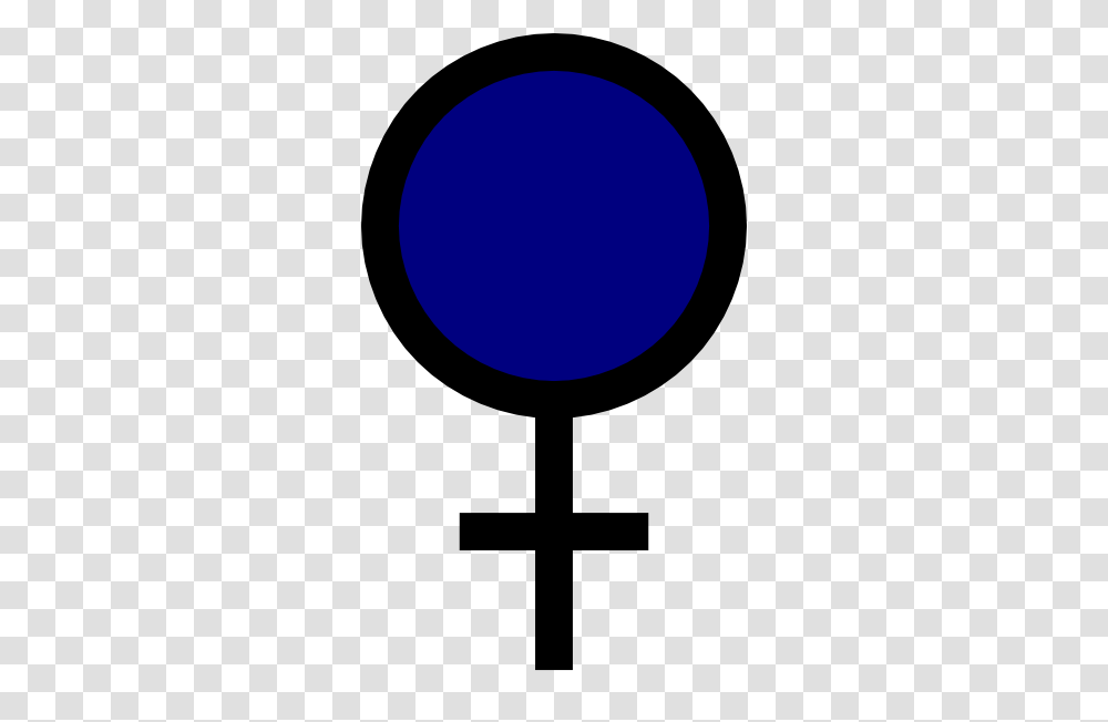 Blue Female Gender Symbol Clip Art, Lamp, Cross, Glass, Magnifying Transparent Png
