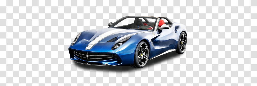 Blue Ferrari America Car Image, Vehicle, Transportation, Automobile, Convertible Transparent Png