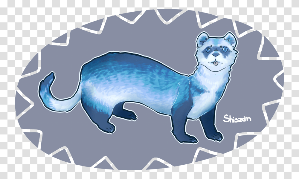 Blue Ferret Weasel, Animal, Mammal, Wildlife, Reptile Transparent Png