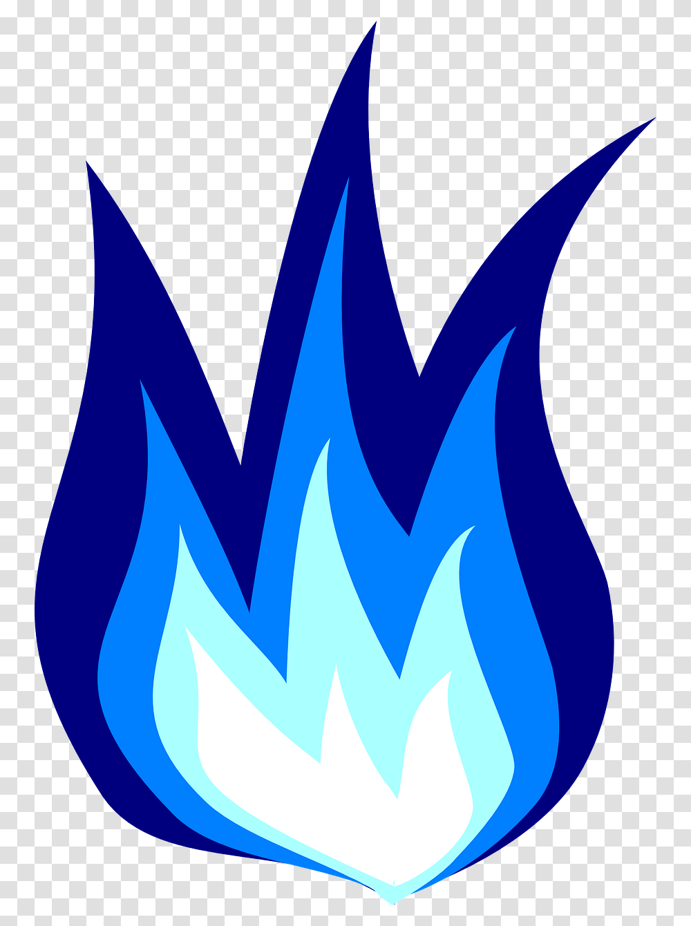 Blue Fire Clipart, Flame Transparent Png