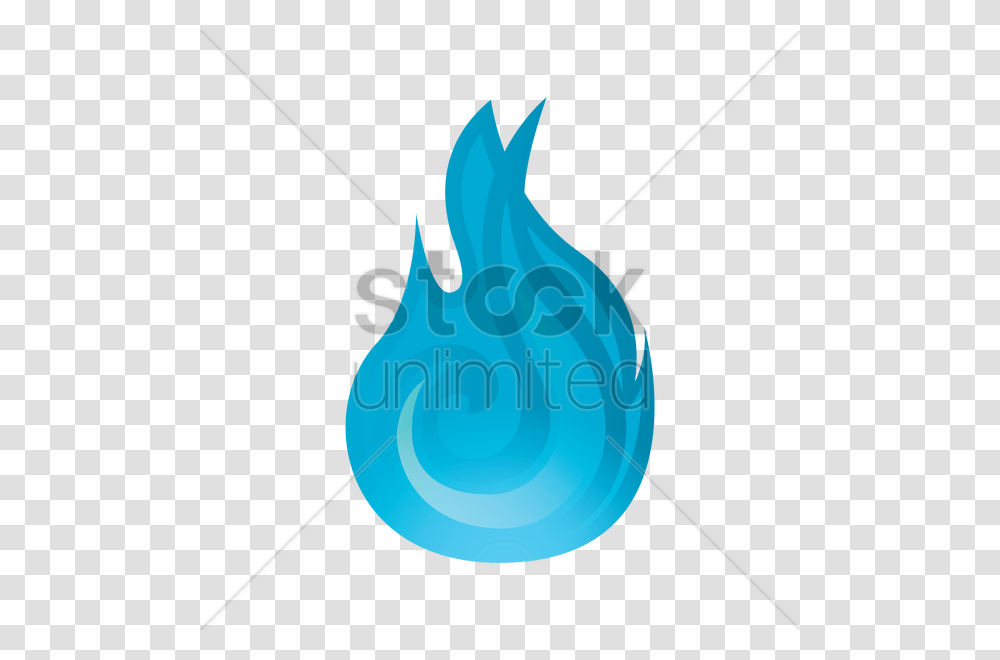 Blue Fire Flame Vector Image, Animal, Sea Life, Sport, Snail Transparent Png