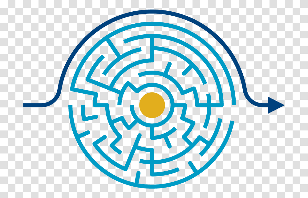 Blue Fire, Maze, Labyrinth Transparent Png