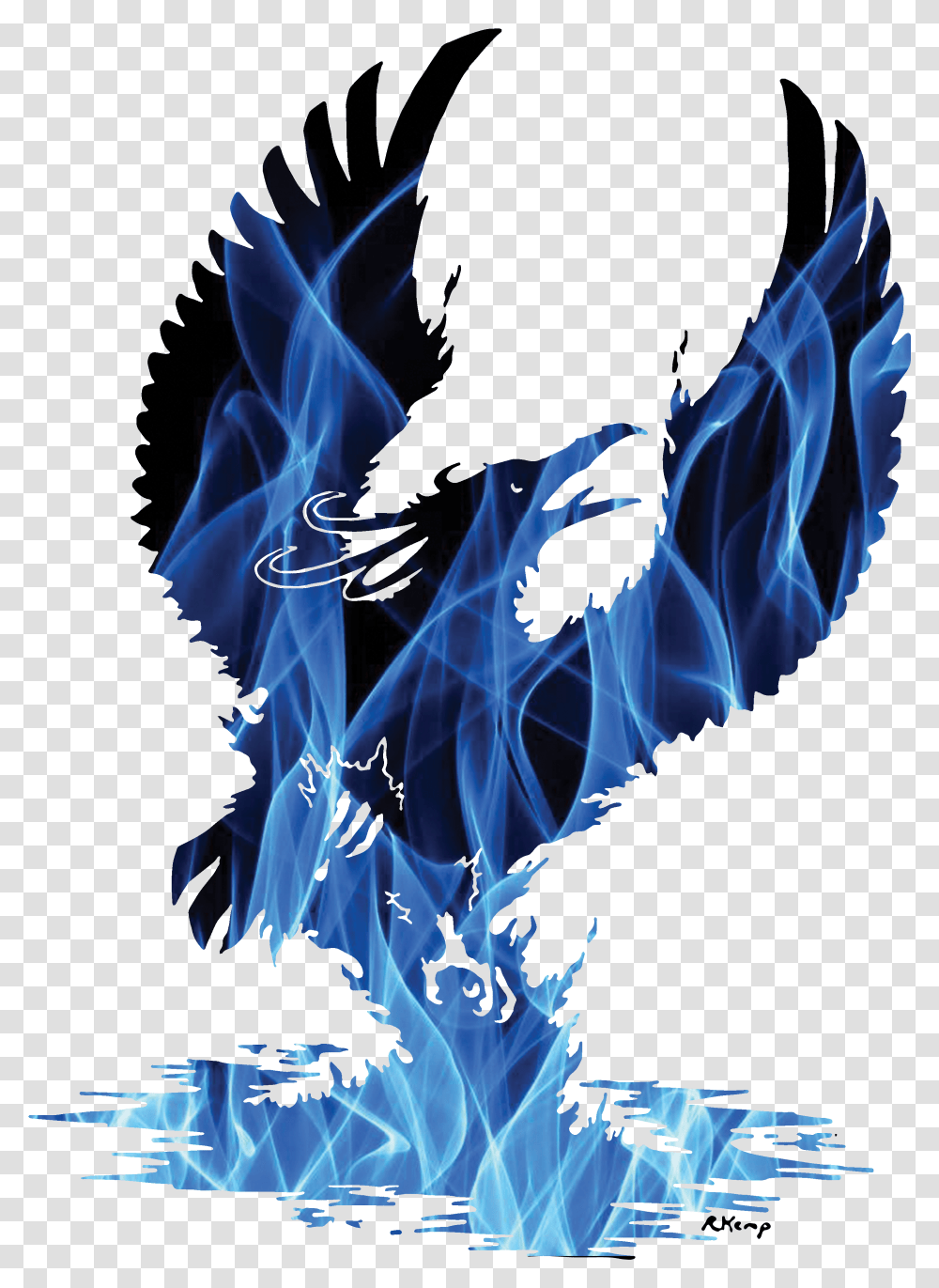 Blue Fire Phoenix Accent Mugs Phoenix Silhouette, Dragon, Person, Human, Graphics Transparent Png