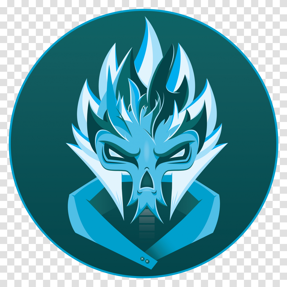 Blue Fire Skull Icon Behance Museum Park, Symbol, Emblem, Logo, Trademark Transparent Png