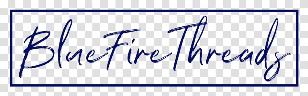 Blue Fire, Handwriting, Signature, Autograph Transparent Png