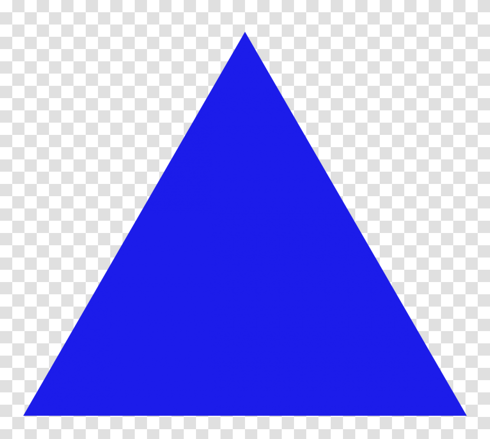 Blue Fire Triangle Blue Color Transparent Png