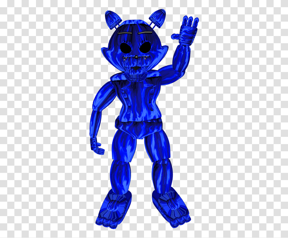 Blue Fire Vision Five Nights Cartoon, Doll, Toy, X-Ray, Ct Scan Transparent Png