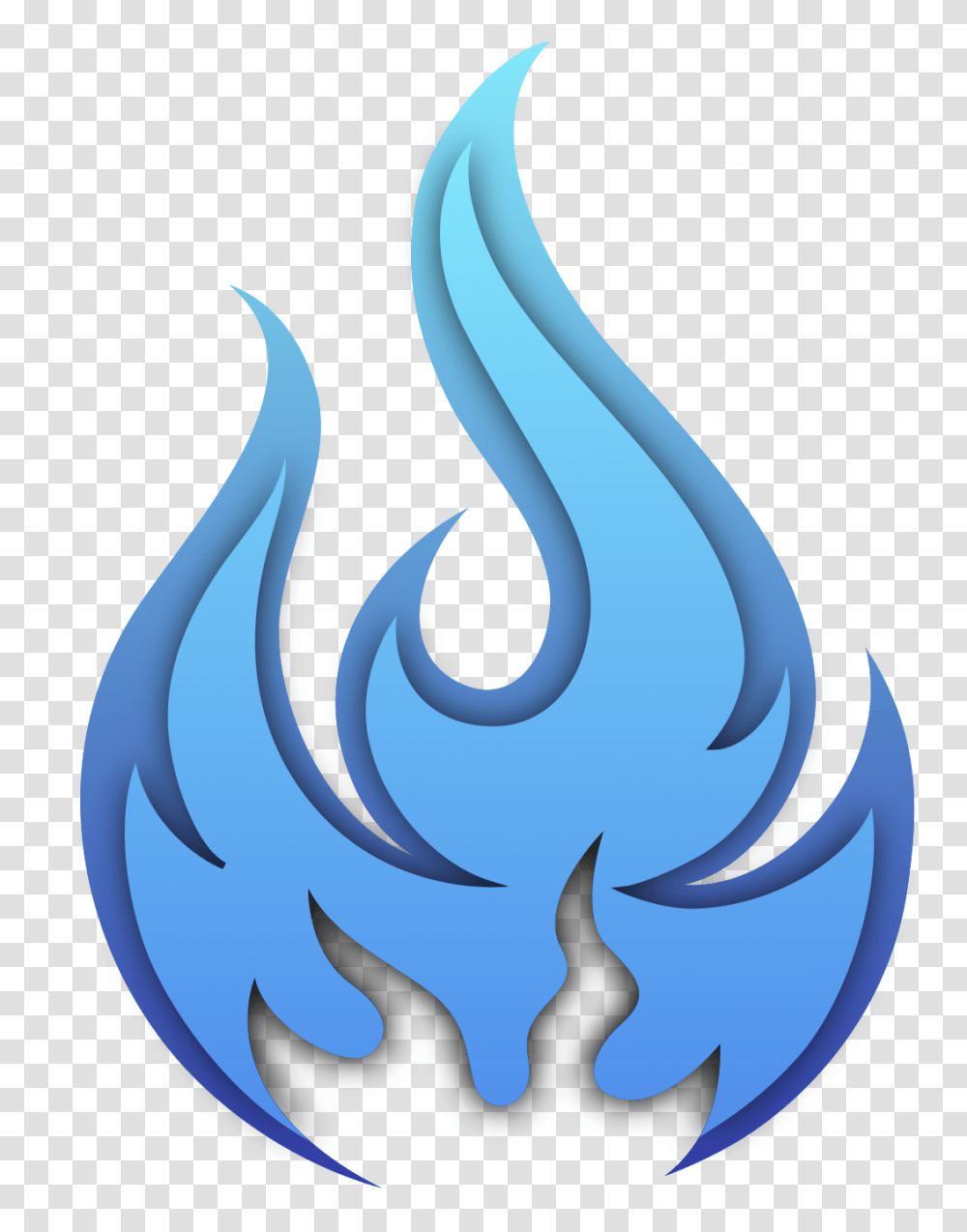 Blue Fire With Background Blue Fire, Dragon, Symbol, Eagle, Bird Transparent Png
