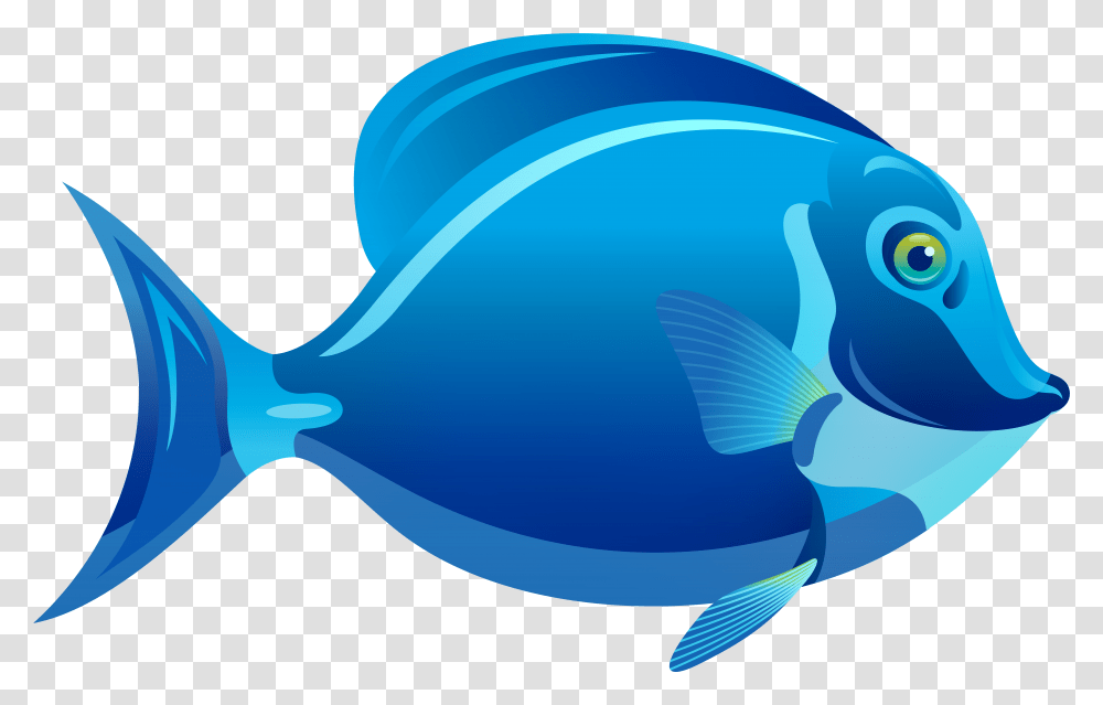 Blue Fish Clipart Blue Fish Clipart, Surgeonfish, Sea Life, Animal, Shark Transparent Png