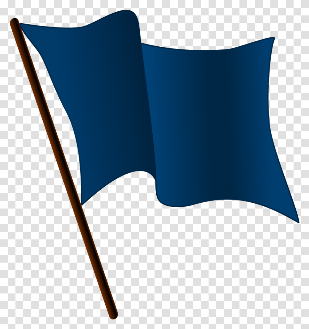 Blue Flag, Paper, Stick, Cushion Transparent Png