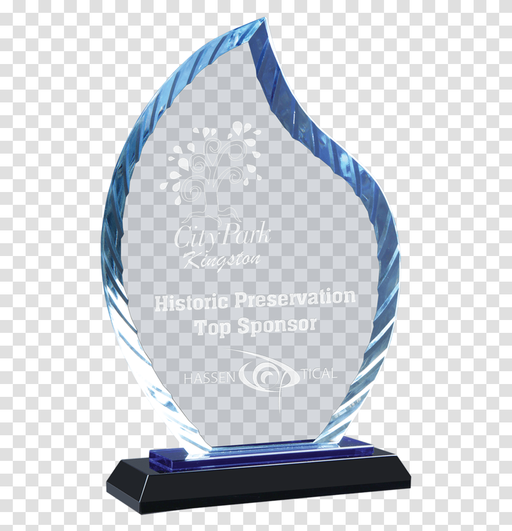 Blue Flame Accent Trophy, Label, Text, Egg, Food Transparent Png