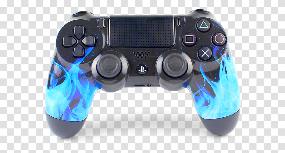Blue Flame Blue Flame Ps4 Controller, Electronics, Joystick, Camera, Video Gaming Transparent Png
