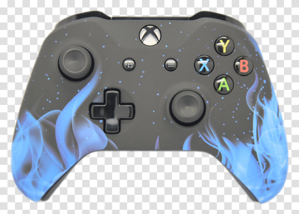 Blue Flame Xbox One Controller, Electronics, Jacuzzi, Tub, Hot Tub Transparent Png